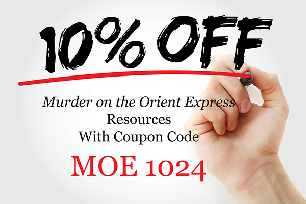 Discount Coupon for Murder on the Orient Express